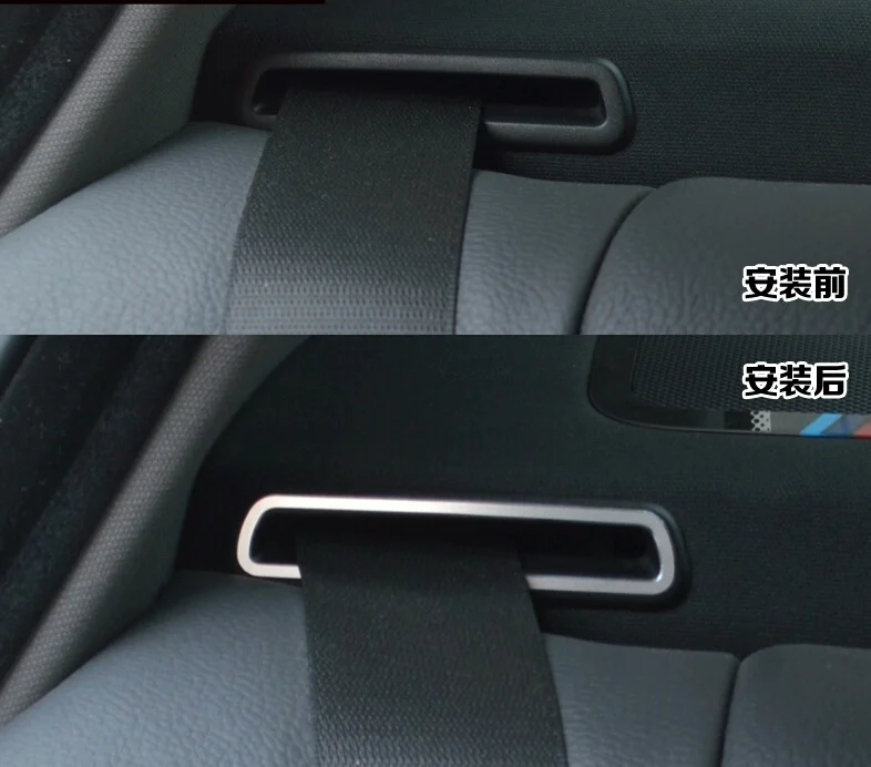 Cubierta de cinturón de seguridad trasero para BMW F10 F18 2011–2017 520i/523i/525i/528i