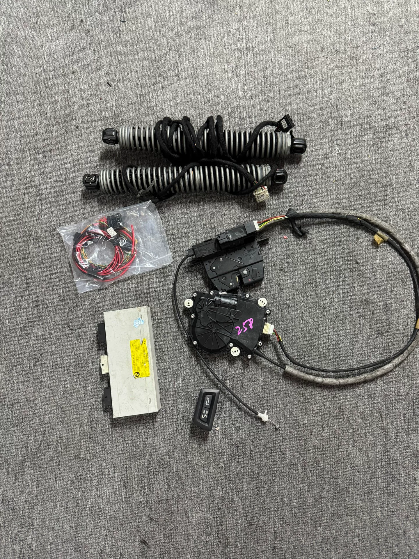 BMW Série 5 F18 Conjunto de Porta-Traseira com Elevador de Potência Original
