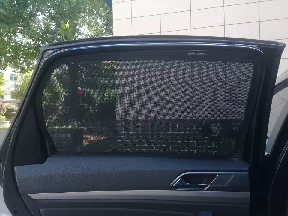 BMW Car Rear Side Window Sunshades – Magnetic Mesh Sun Protection, Heat Insulation, and Privacy Curtains