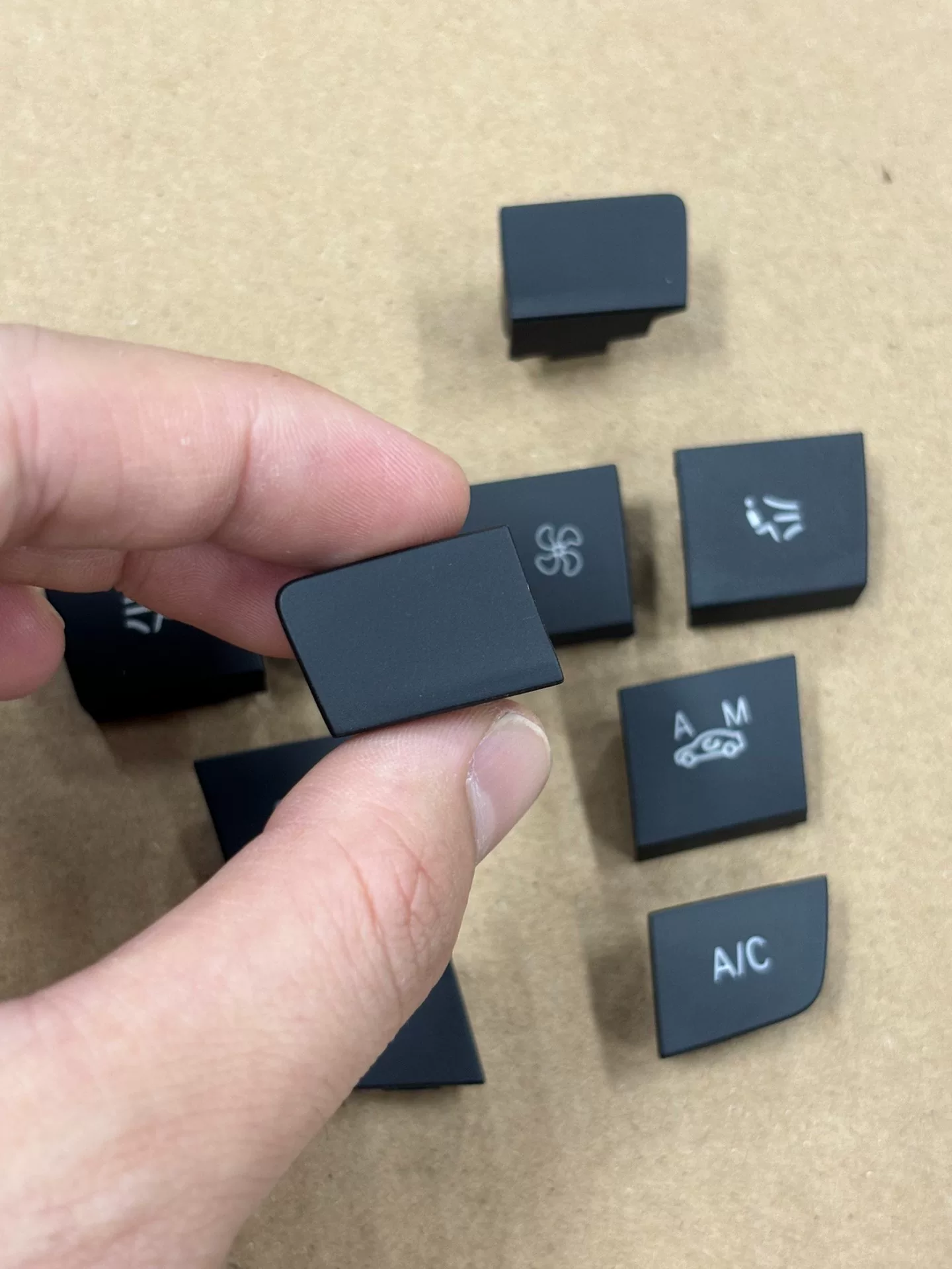 BMW F-Series AC Panel Buttons Replacement for 1/2/3/4 Series (F20/F35/F36 etc.)