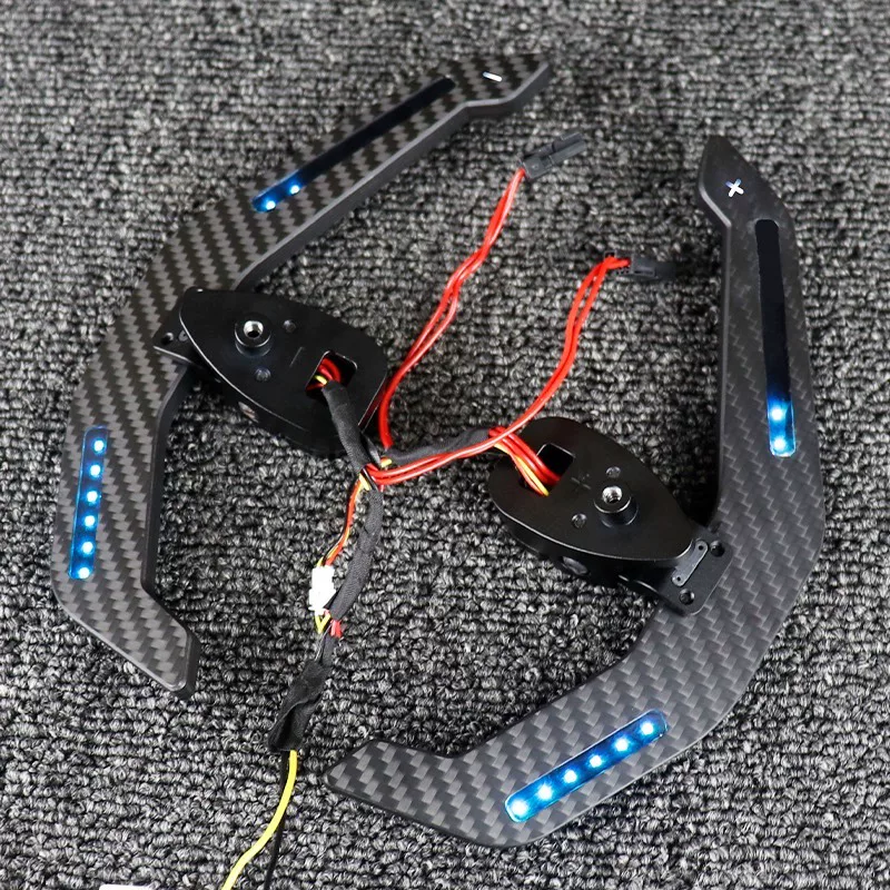 LED Magnetic Shift Paddles for Cars – Track-Ready Gear Shift Enhancer with Illuminated Design