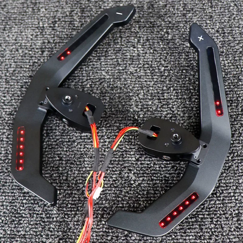 LED Magnetic Shift Paddles for Cars – Track-Ready Gear Shift Enhancer with Illuminated Design