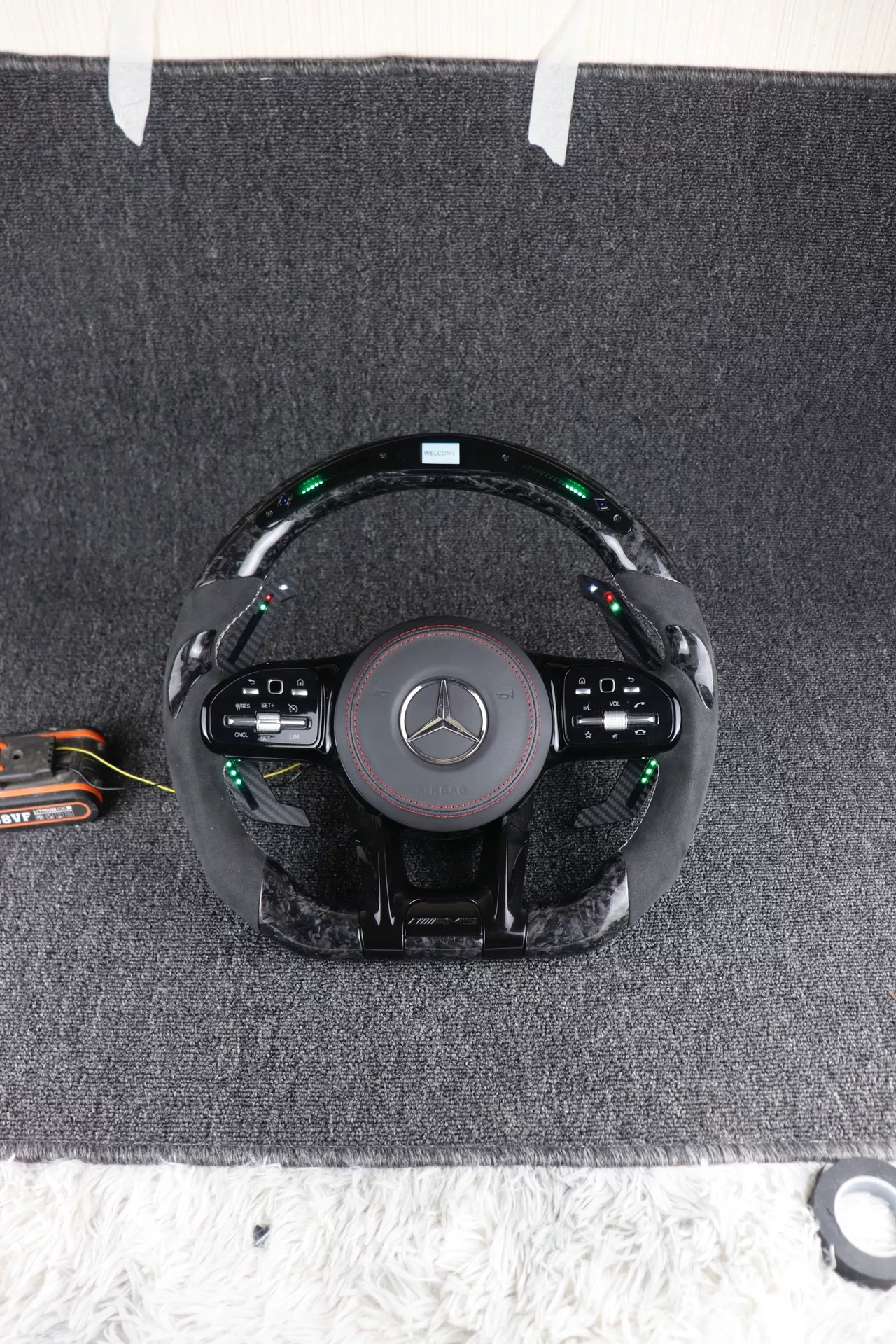 LED Magnetic Shift Paddles for Cars – Track-Ready Gear Shift Enhancer with Illuminated Design