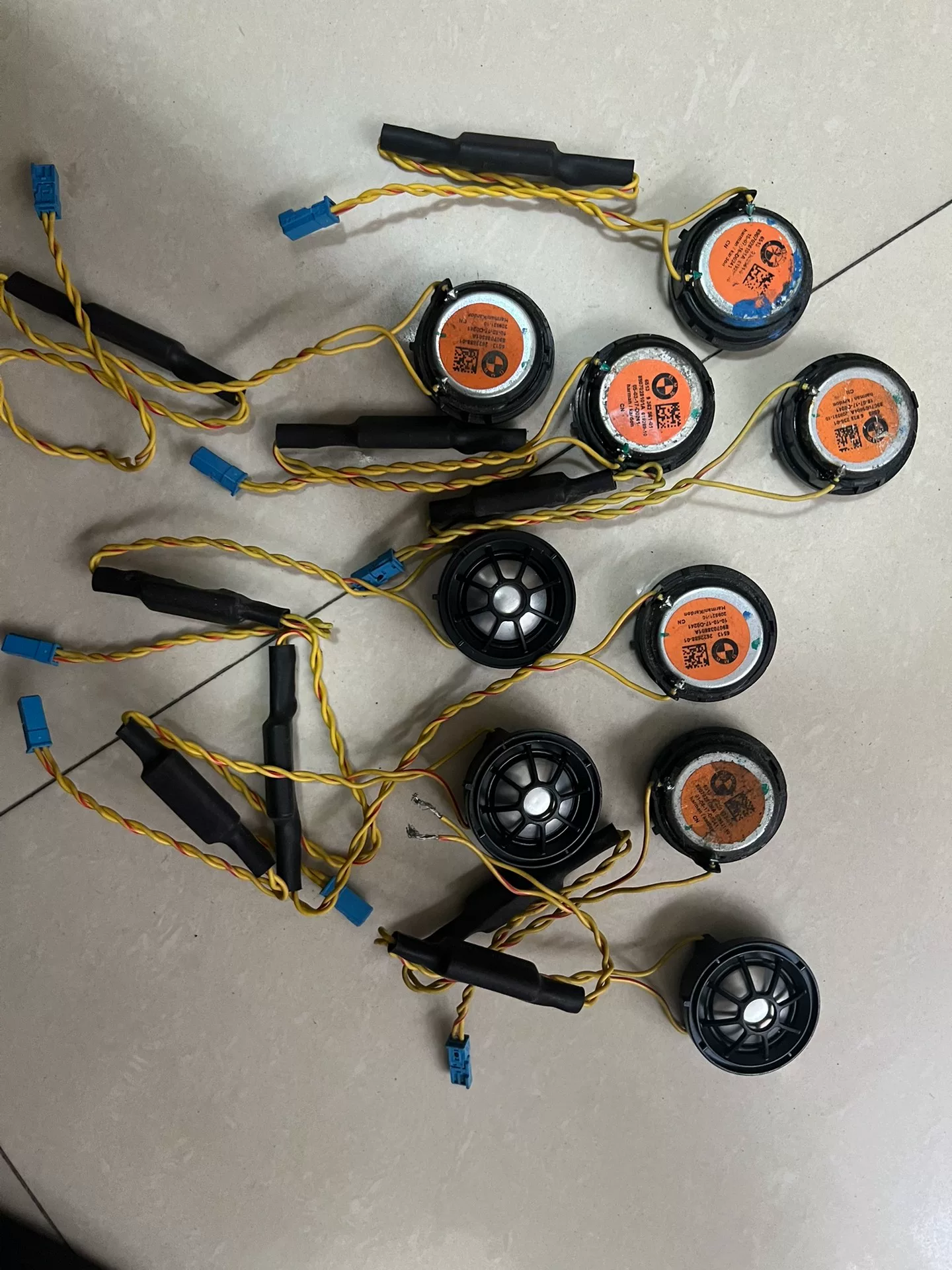BMW Harman Kardon 1.5-inch Tweeter Original OEM ReplacementWith Bencik Yellow Film Capacitor