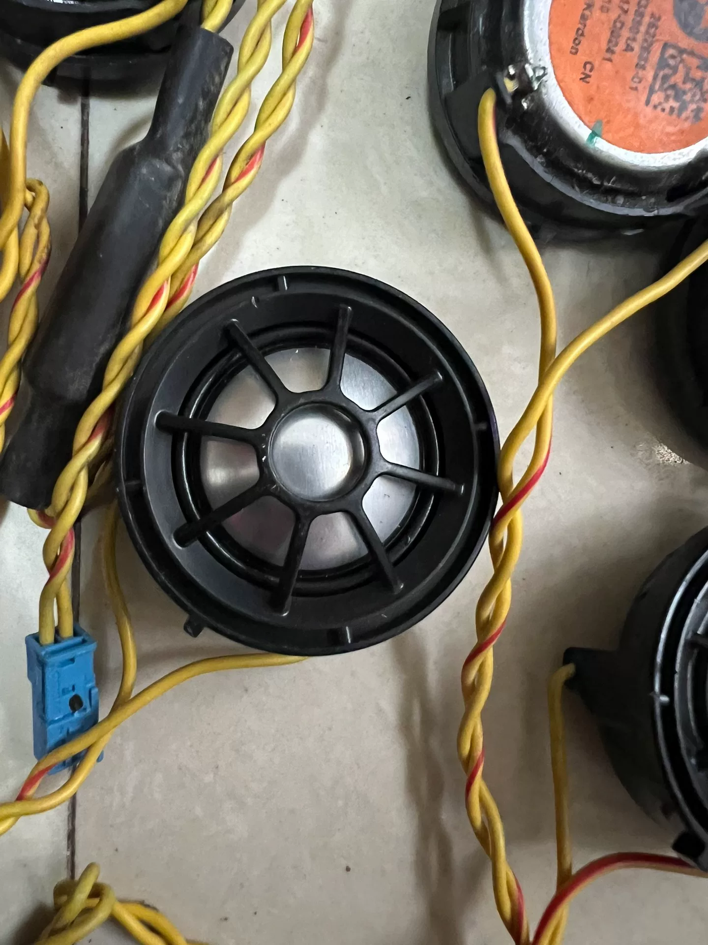 BMW Harman Kardon 1.5-inch Tweeter Original OEM ReplacementWith Bencik Yellow Film Capacitor