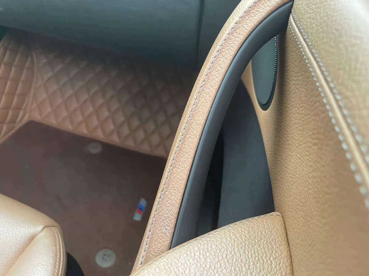 BMW X3 X4 Door Inner Handle Replacement (2010–2017) Carbon Fiber / Black / Beige ABS+PC Interior Pull Handle