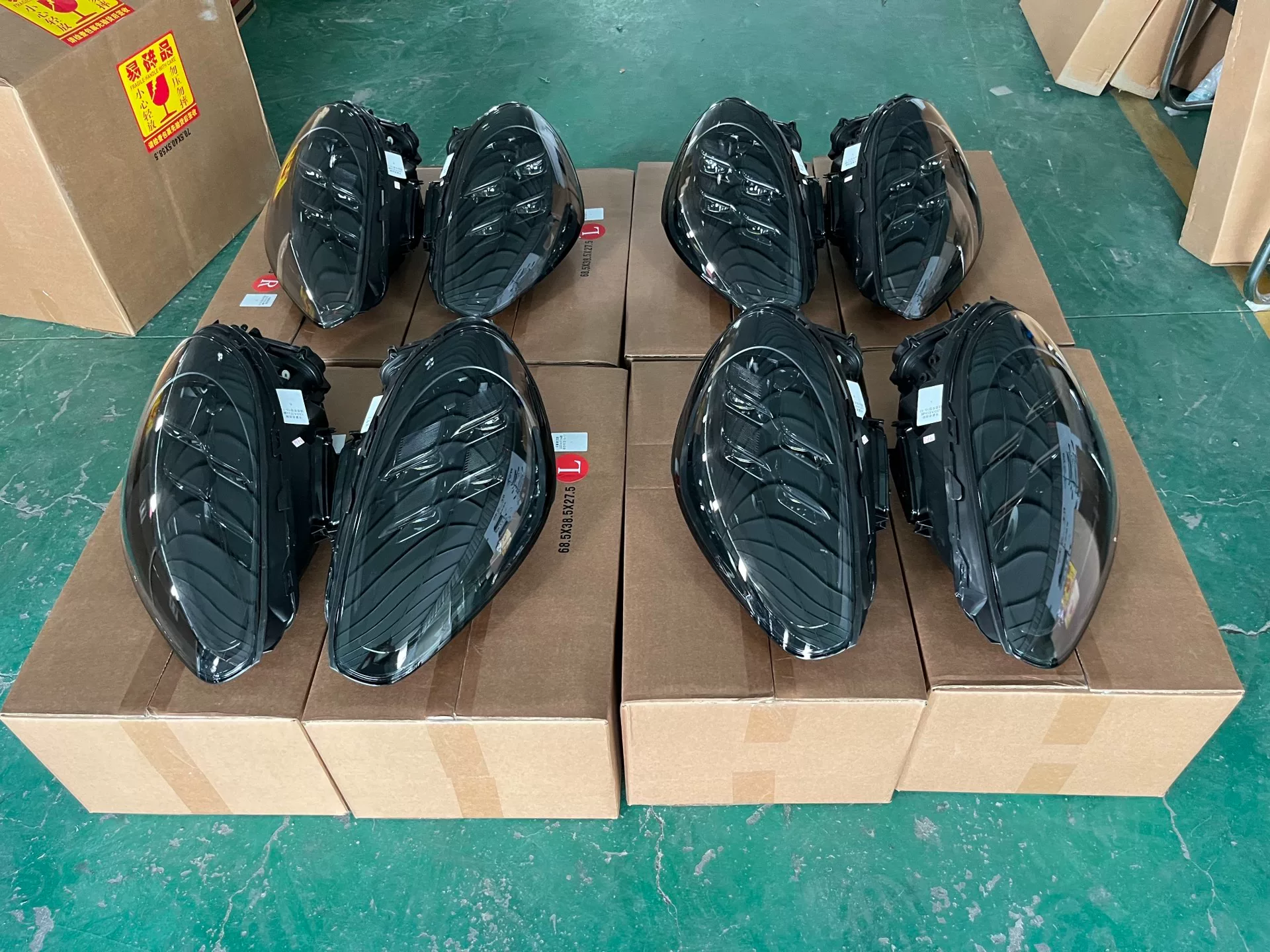 Porsche Cayenne 11-14 to 24 Matrix LED Headlights Upgrade