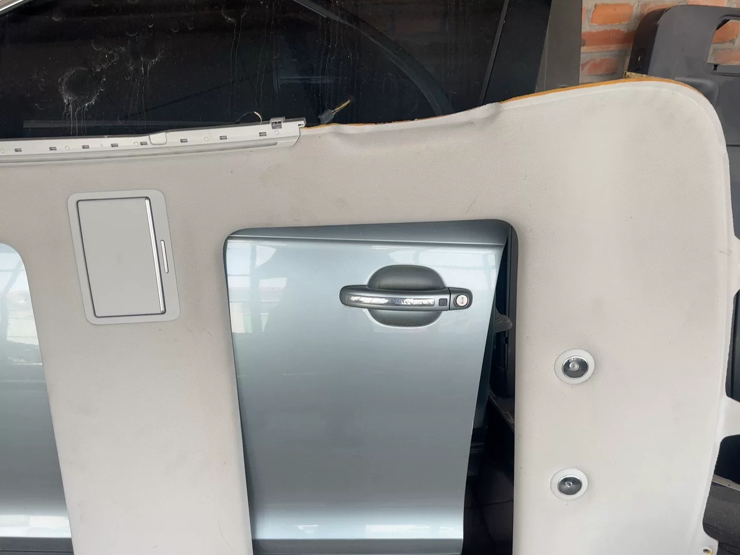 Audi A8L (2011–2017) Headliner in Grey Alcantara OEM Used Replacement Interior Roof Liner