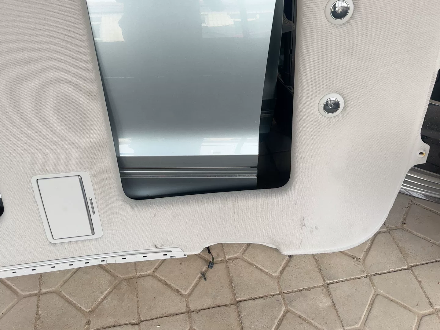 Audi A8L (2011–2017) Headliner in Grey Alcantara OEM Used Replacement Interior Roof Liner