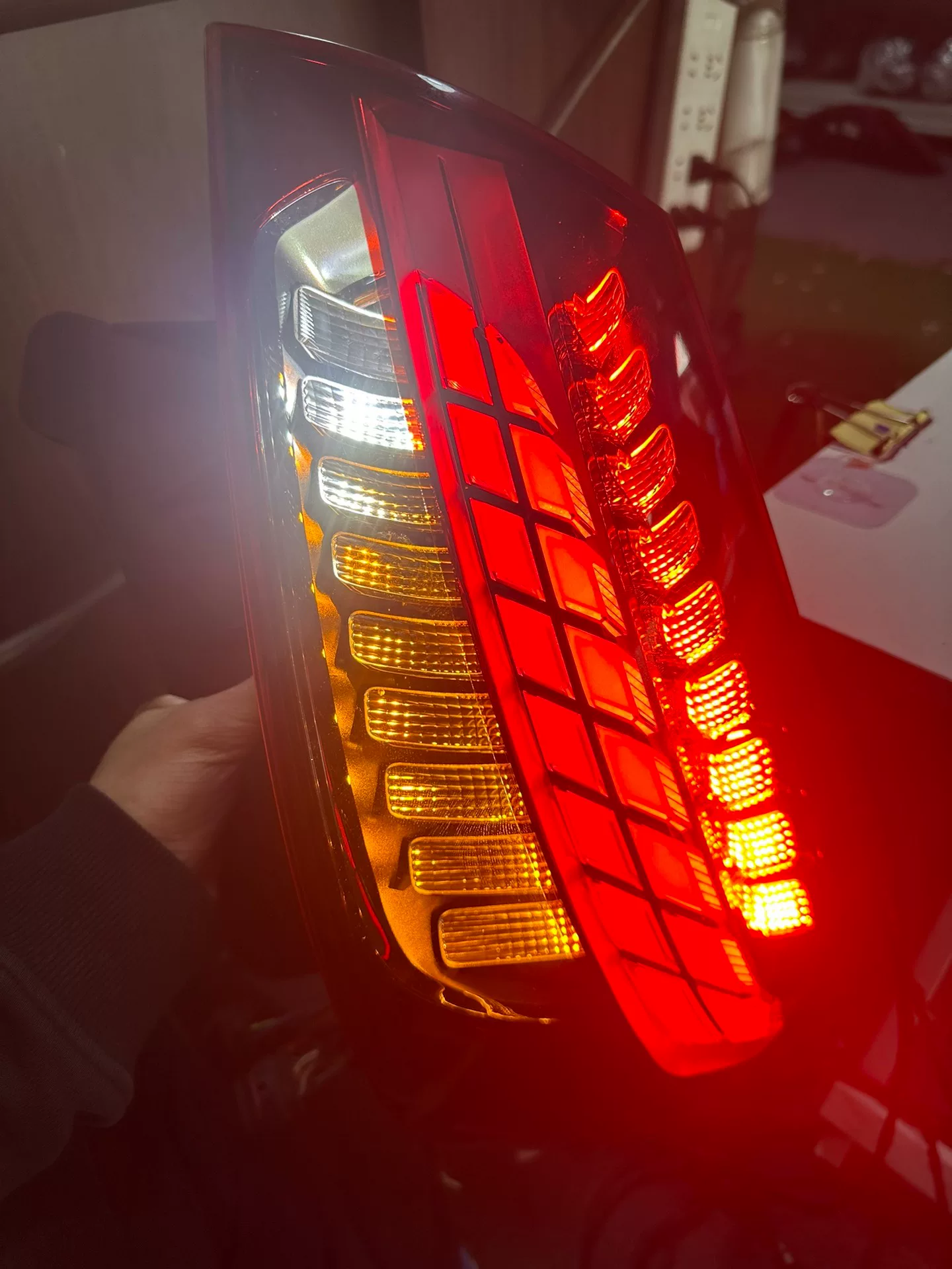 Luzes traseiras para Mercedes-Benz Classe E 21–23, conjunto de luzes traseiras LED esquerda/direita, peças de reposição originais para E260L e E300L