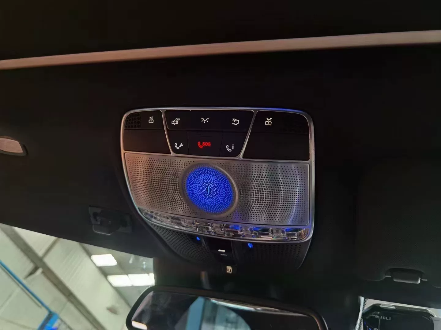 Mercedes S-Class W222 Burmester Ceiling Speaker Burmester Eyeglass Compartment Speaker
