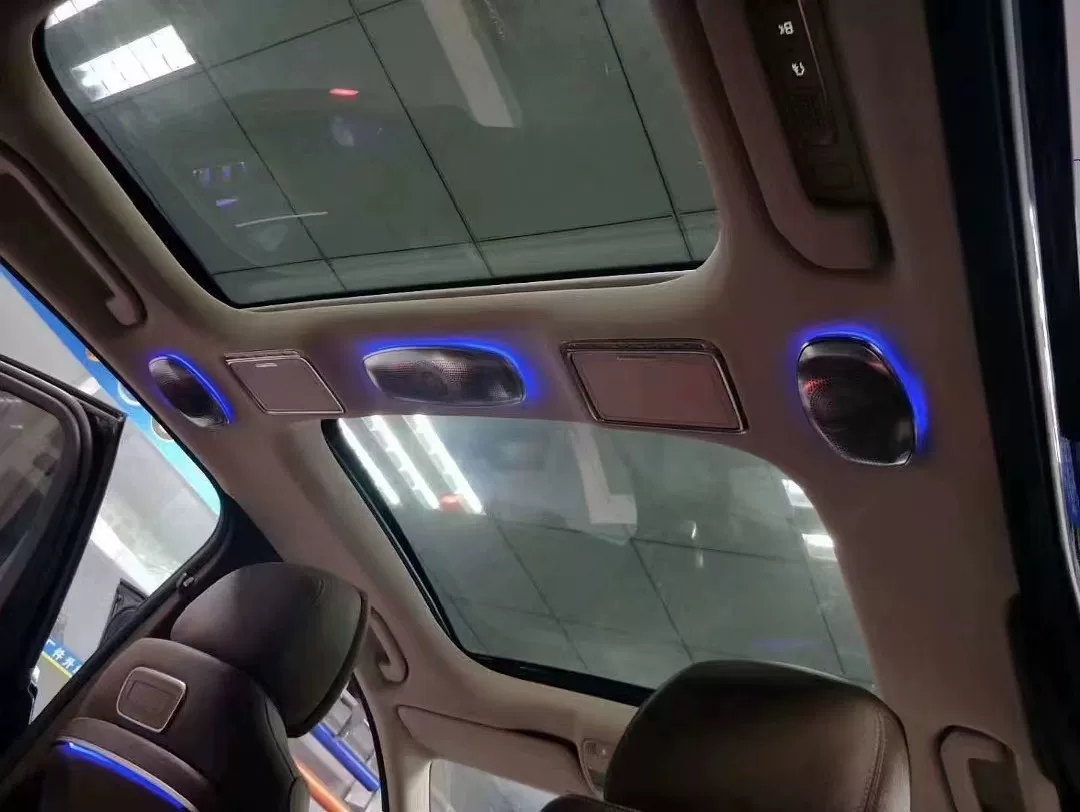 Mercedes-Benz C-Class, E-Class, S-Class OEM Ambient Reading Light with Burmester Speaker Sync & Maybach Rotating Door Light