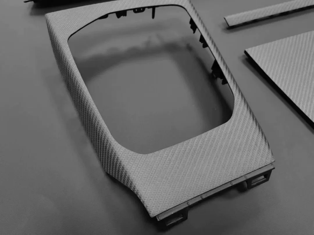 BMW i3/i4 Carbon Fiber Interior Kit 6-Piece Kit with Non-Destructive Installation Made from Toray Carbon Fiber