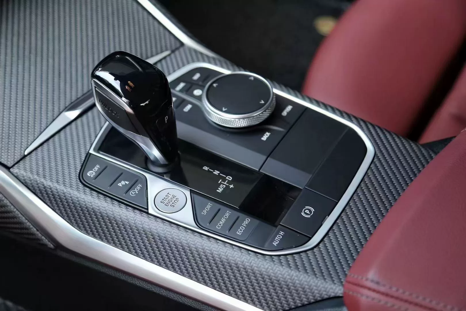 BMW i3/i4 Carbon Fiber Interior Kit 6-Piece Kit with Non-Destructive Installation Made from Toray Carbon Fiber