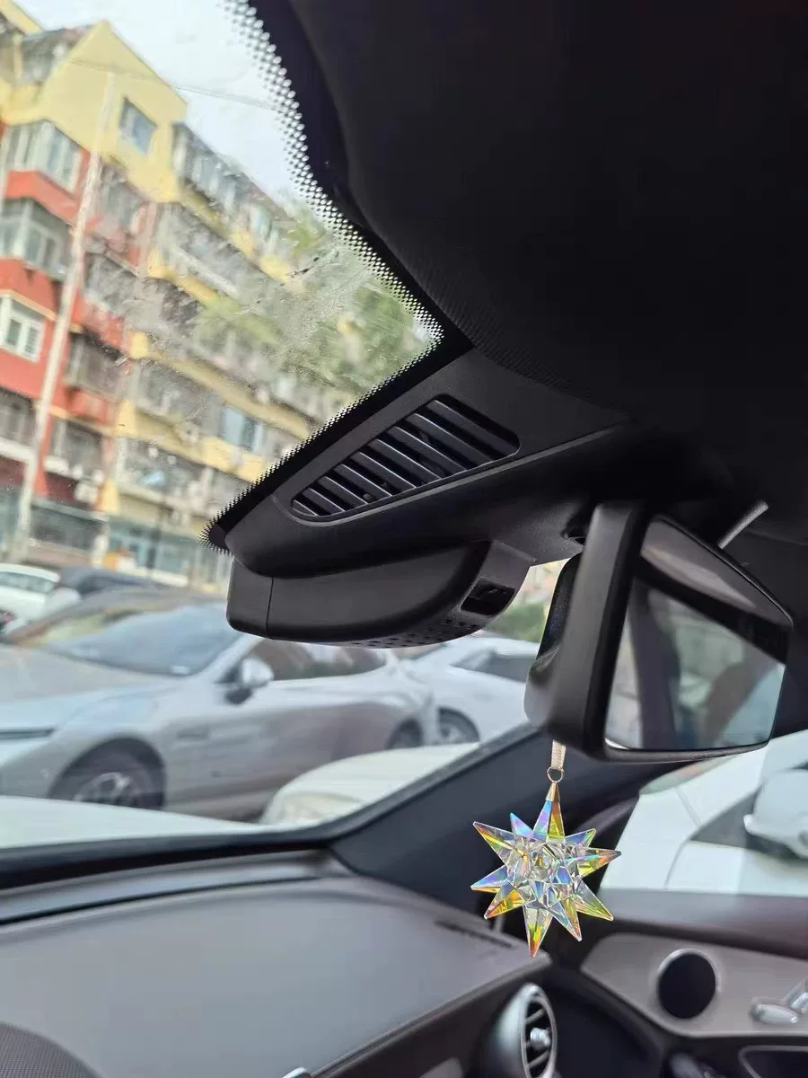 Mercedes-Benz-specific dashcam, damage-free installation, 4K dual recording