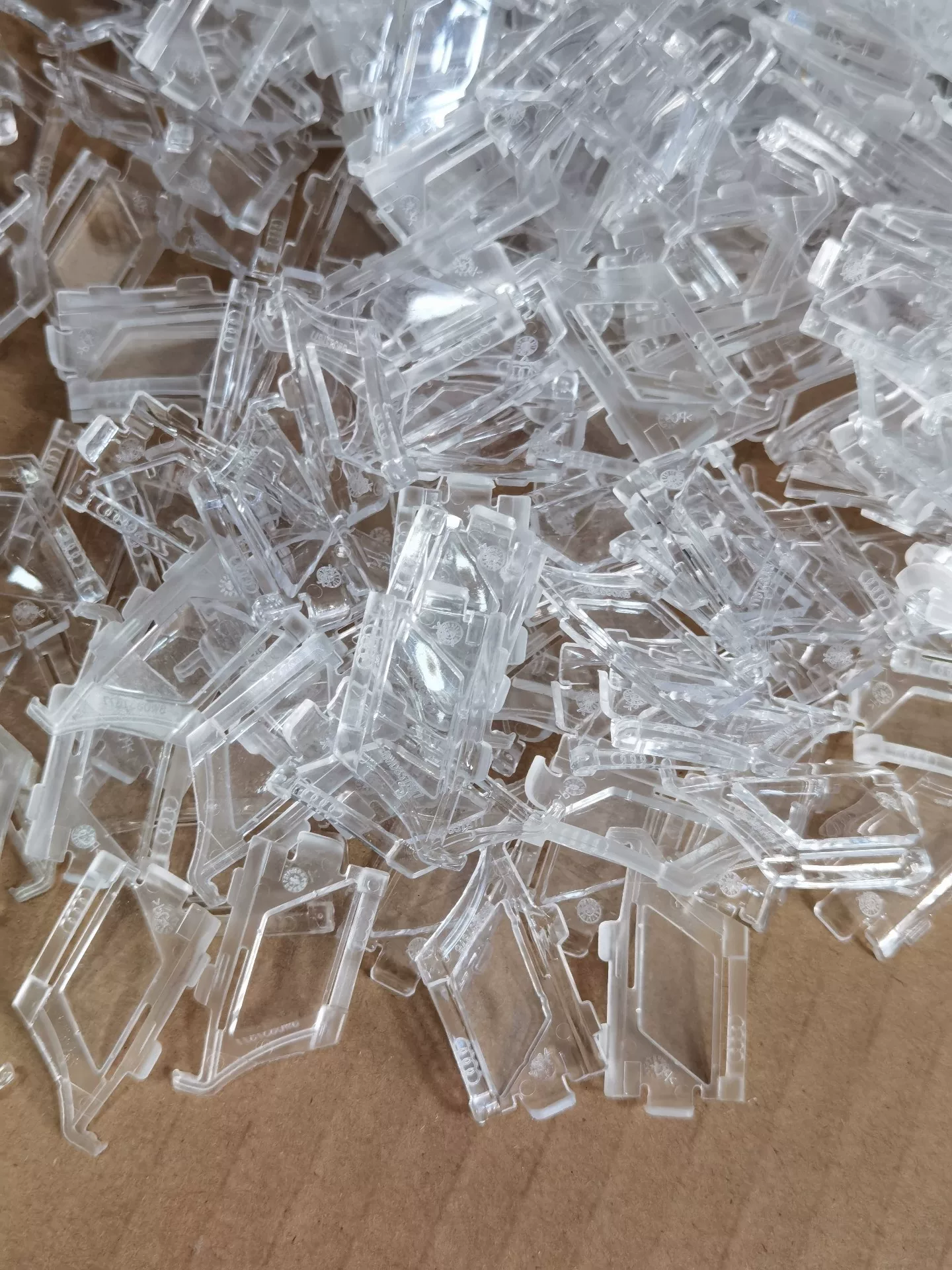 Audi A4 A5 Q5 Door Handle Light CoverOEM Door Pull Lamp Lens CapTransparent Interior Ambient Light Trim
