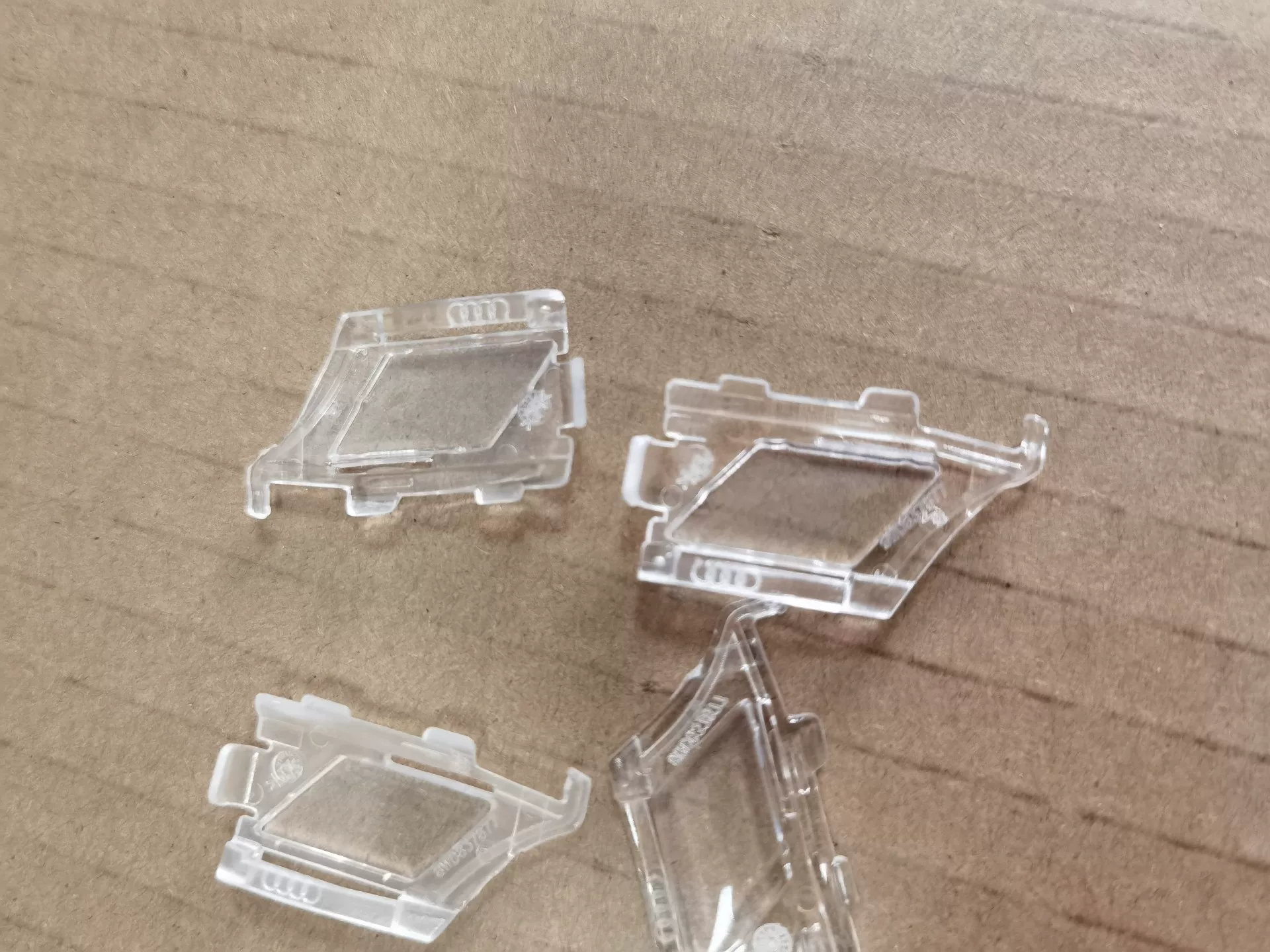 Audi A4 A5 Q5 Door Handle Light CoverOEM Door Pull Lamp Lens CapTransparent Interior Ambient Light Trim