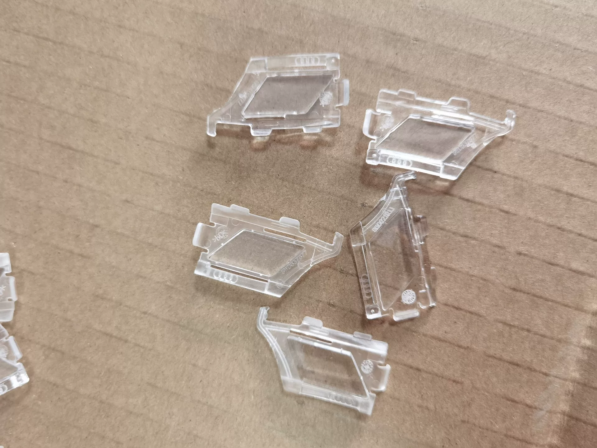 Audi A4 A5 Q5 Door Handle Light CoverOEM Door Pull Lamp Lens CapTransparent Interior Ambient Light Trim