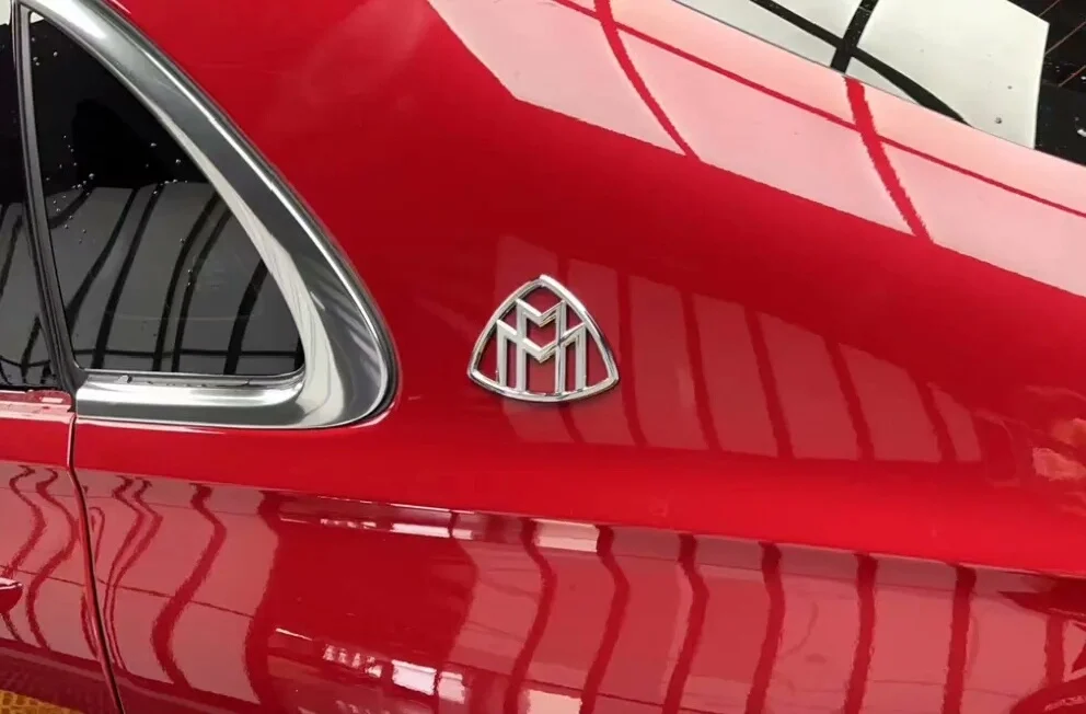 Mercedes-Benz S-Class W223 Maybach Rear Fender Illuminated Logo Genuine OEM Illuminated Maybach Emblem