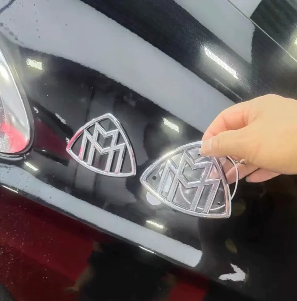 Mercedes-Benz S-Class W223 Maybach Rear Fender Illuminated Logo Genuine OEM Illuminated Maybach Emblem