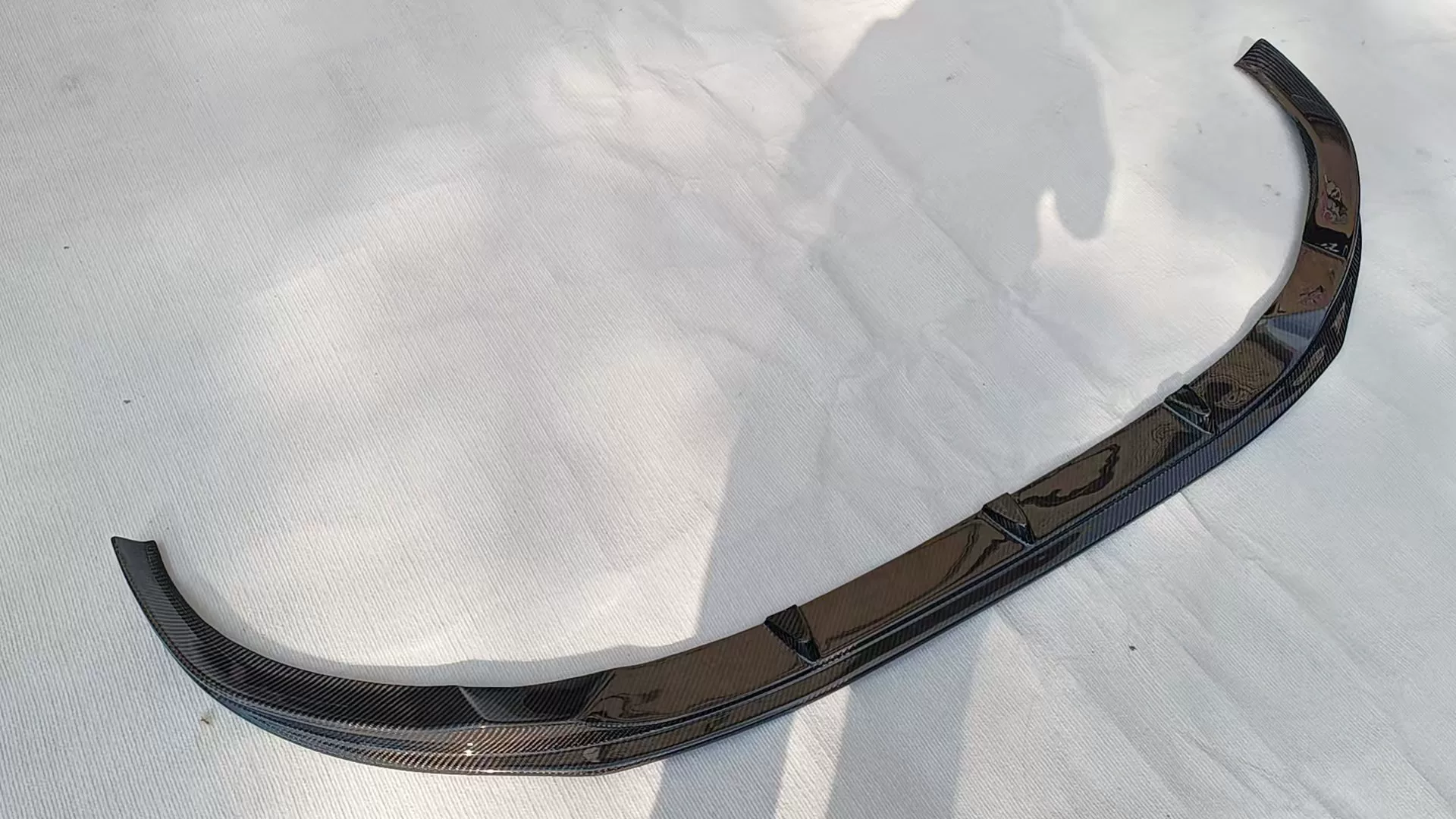 Audi A4L B9 Carbon Fiber Front Lip Spoiler (S4 Compatible)