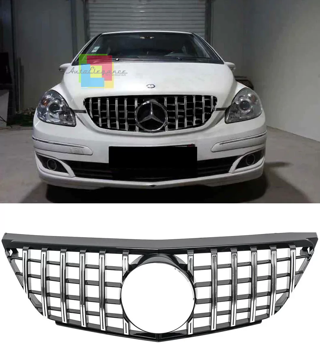 Mercedes-Benz B-Class W245 Modified Grille – 2009–2011 Models B180, B200, B220, B250, B260 – Non-Destructive Replacement