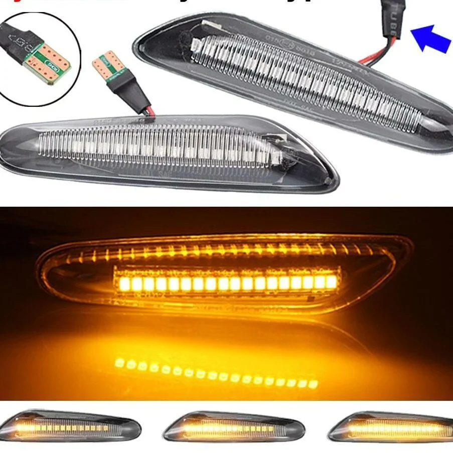 BMW Sequential Turn Signal Lights for E46 E60 E90 E92 3 Series 5 Series