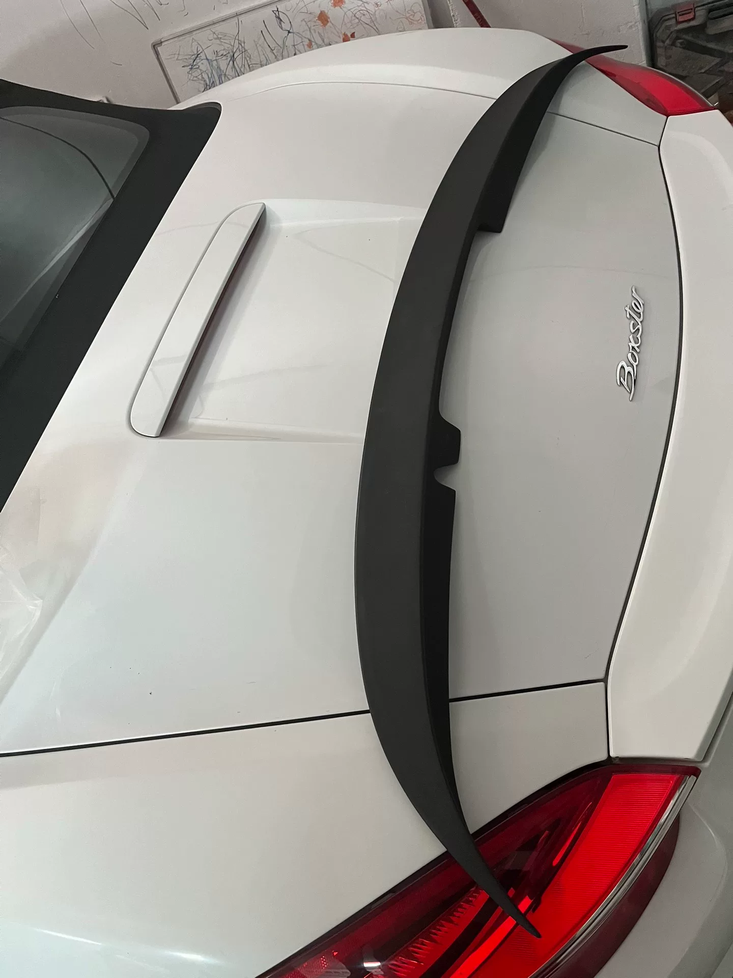 Mercedes-Benz R350 Carbon Fiber Rear Spoiler (OEM Fit, No-Drill Adhesive Mount)