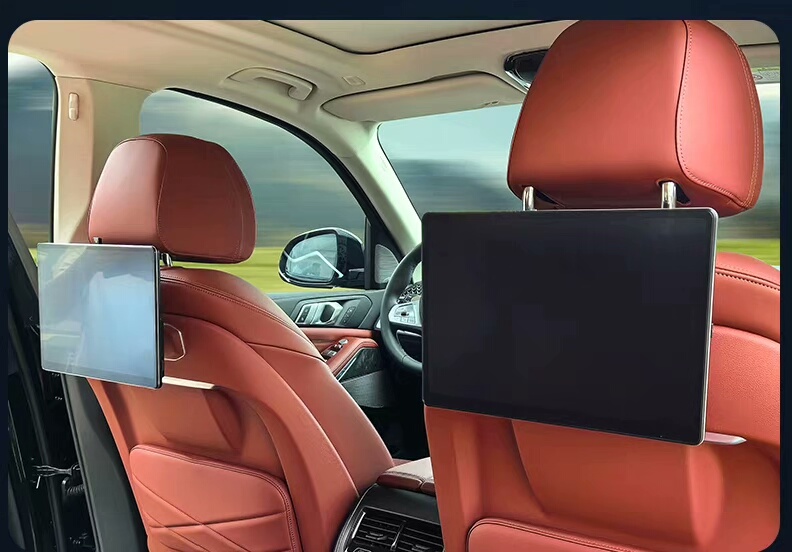 13.3-inch BMW-specific rear-seat entertainment system — plug‑in in-car Android display (compatible with X5/X7/5 Series/iX)