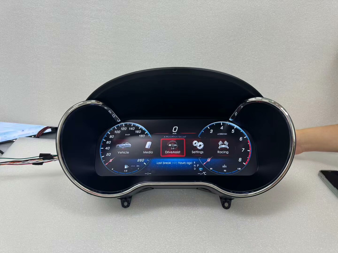 Mercedes-Benz C-Class GLC Full-LCD Instrument Cluster Upgrade Kit Supports Apple CarPlay Factory‑compatible