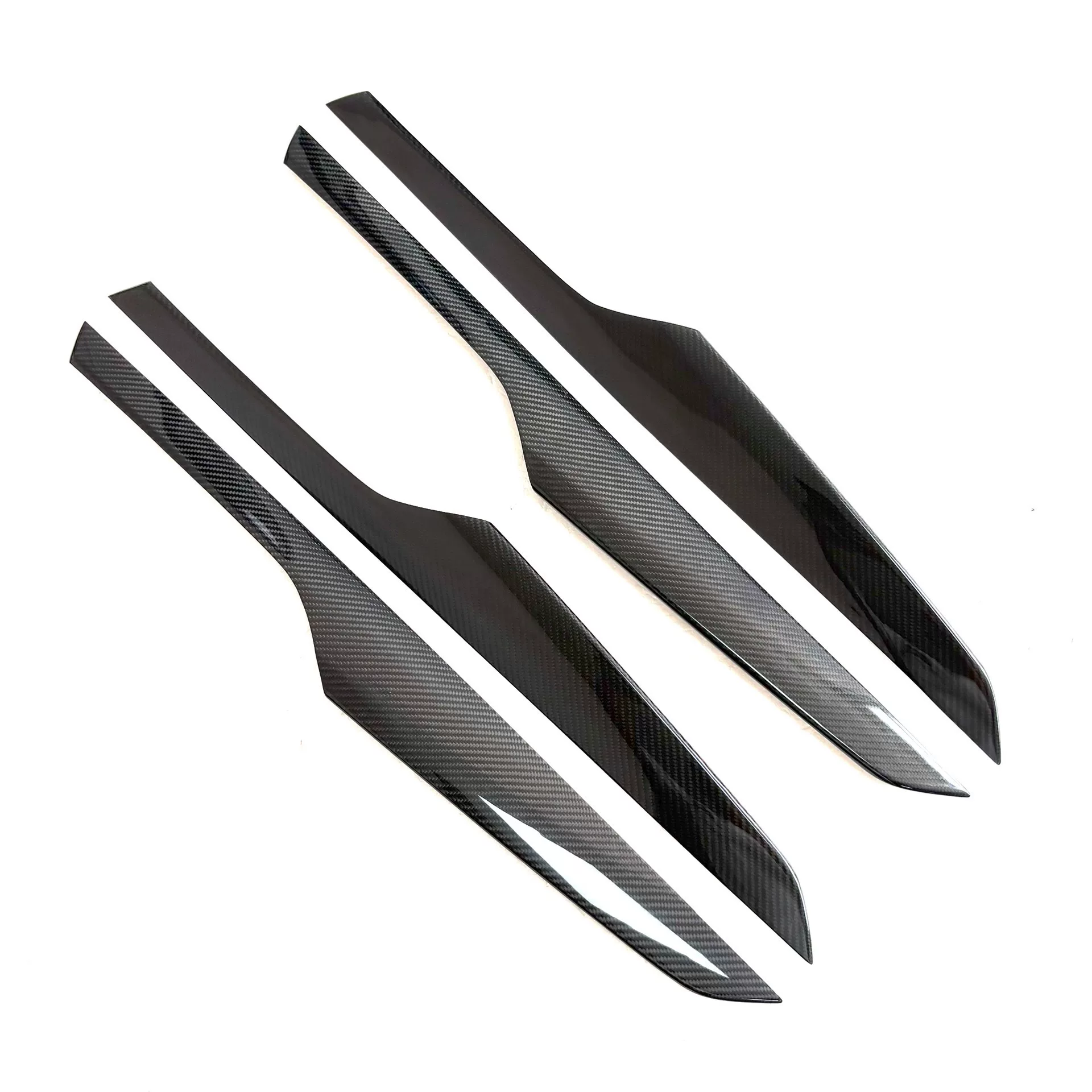 BMW X6 F16 Carbon Fiber Interior Modification Kit (Set of 4 Door Trim Panels) Real Dry Carbon Fiber | Double-Layer Carbon Fabric Hot-Pressed Molding | Edge Wrapping Ensures No Expo