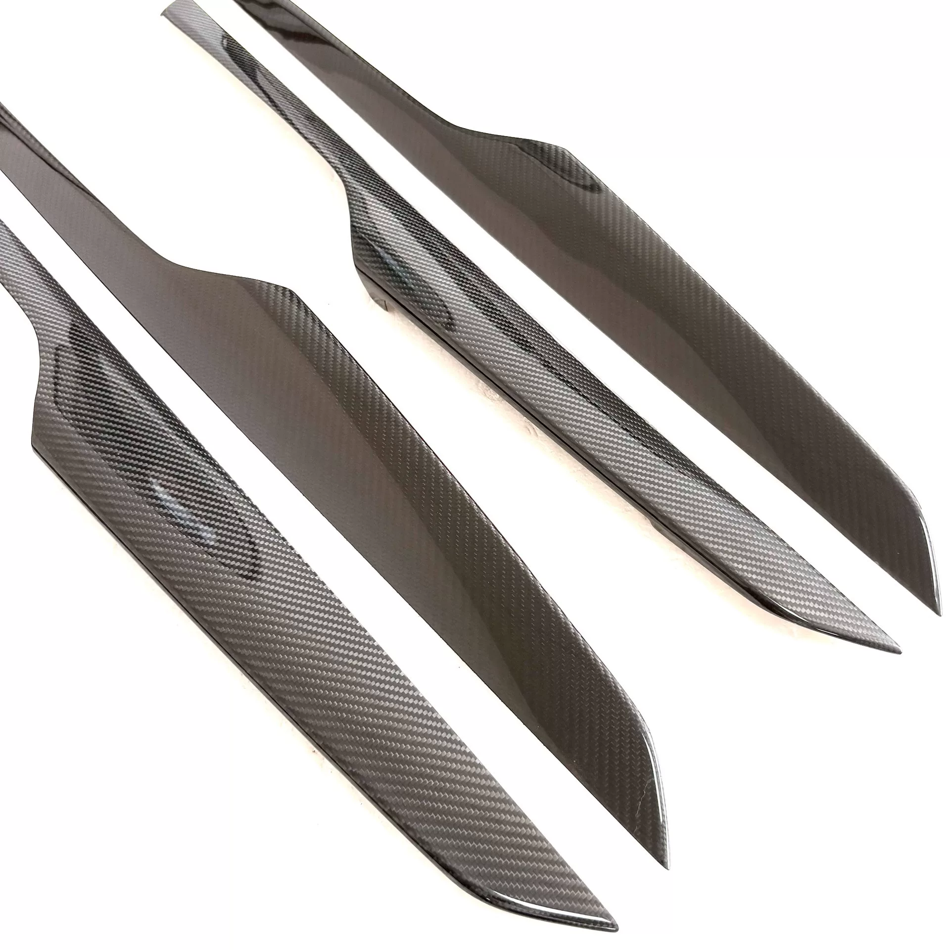 BMW X6 F16 Carbon Fiber Interior Modification Kit (Set of 4 Door Trim Panels) Real Dry Carbon Fiber | Double-Layer Carbon Fabric Hot-Pressed Molding | Edge Wrapping Ensures No Expo