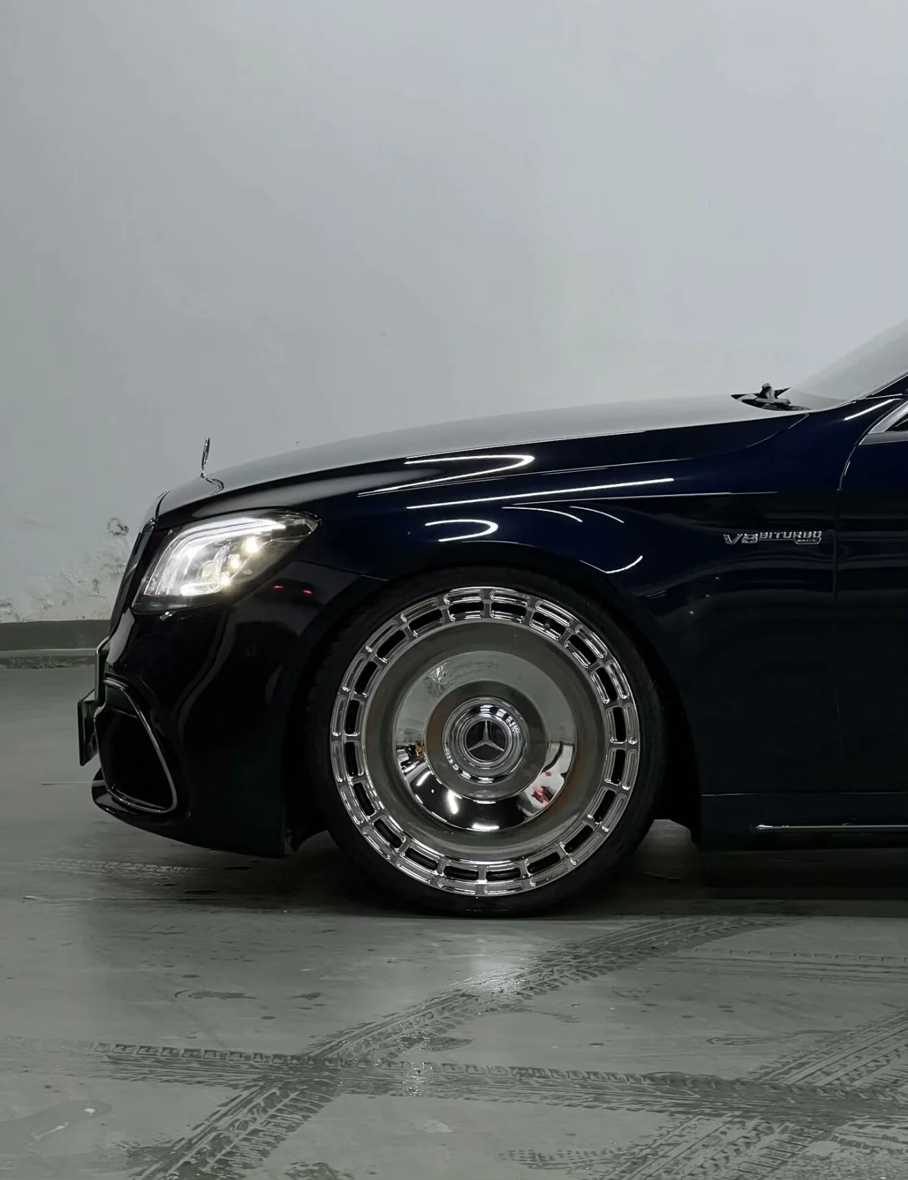 Mercedes-Benz Forged Alloy Wheels with Chrome Finish Custom Fit for Mercedes Models 25-Day Production Lead Time