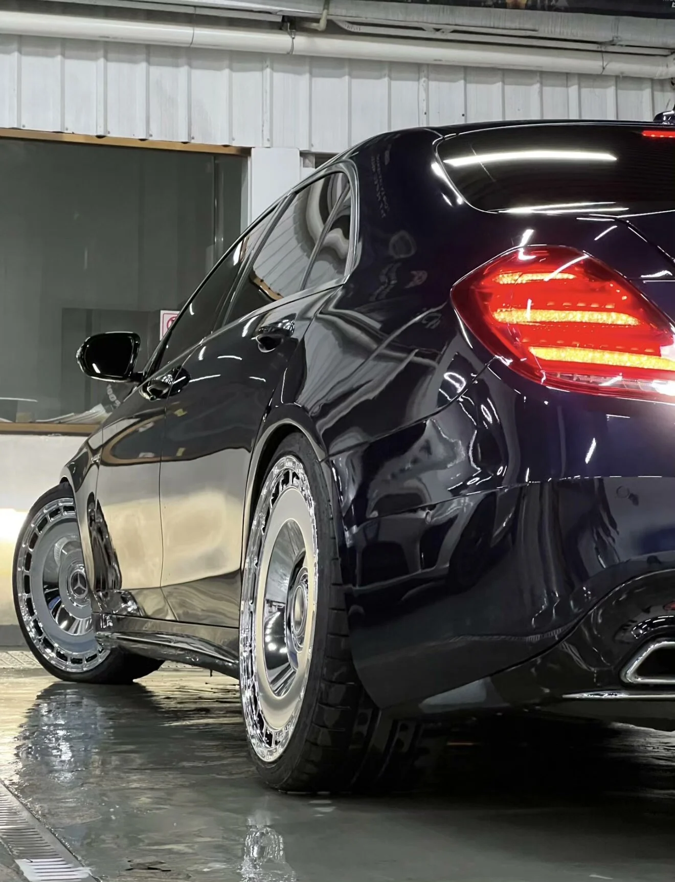 Mercedes-Benz Forged Alloy Wheels with Chrome Finish Custom Fit for Mercedes Models 25-Day Production Lead Time