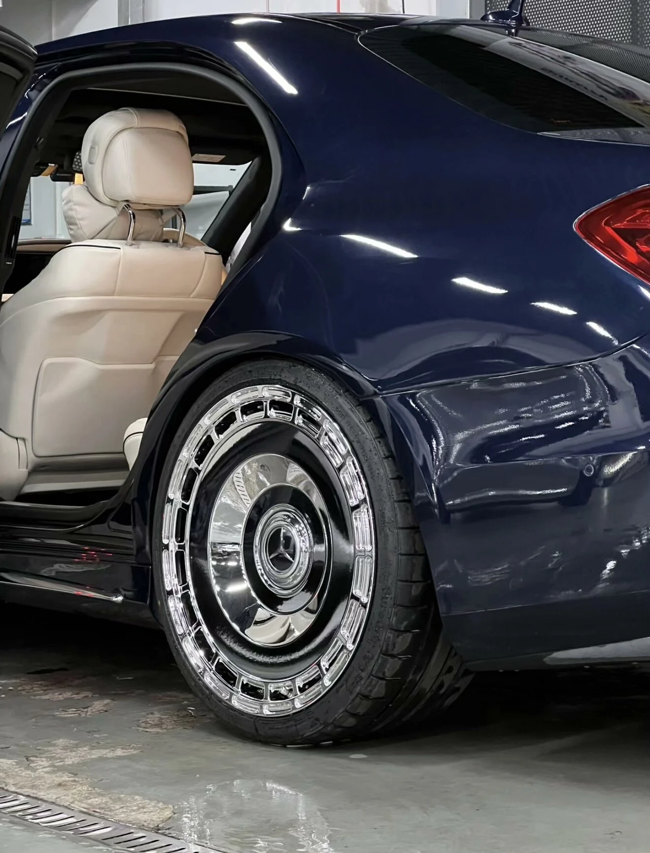 Mercedes-Benz Forged Alloy Wheels with Chrome Finish Custom Fit for Mercedes Models 25-Day Production Lead Time