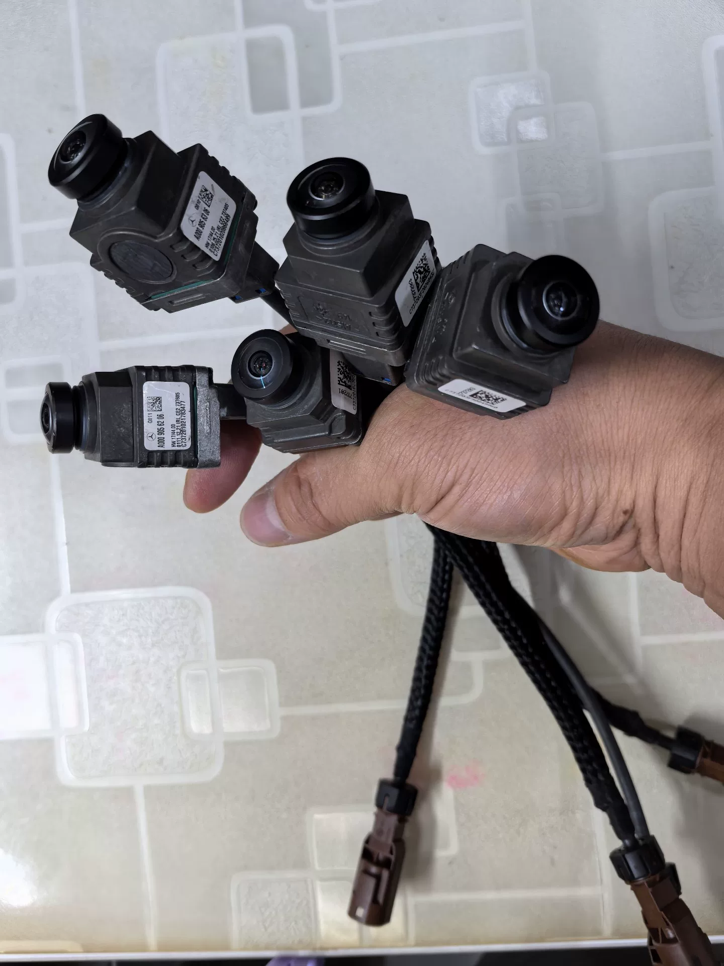 Mercedes-Benz OEM 360° Panoramic Camera System – Front & Rear Backup Cameras (A0009056206, A0009056306, etc.)
