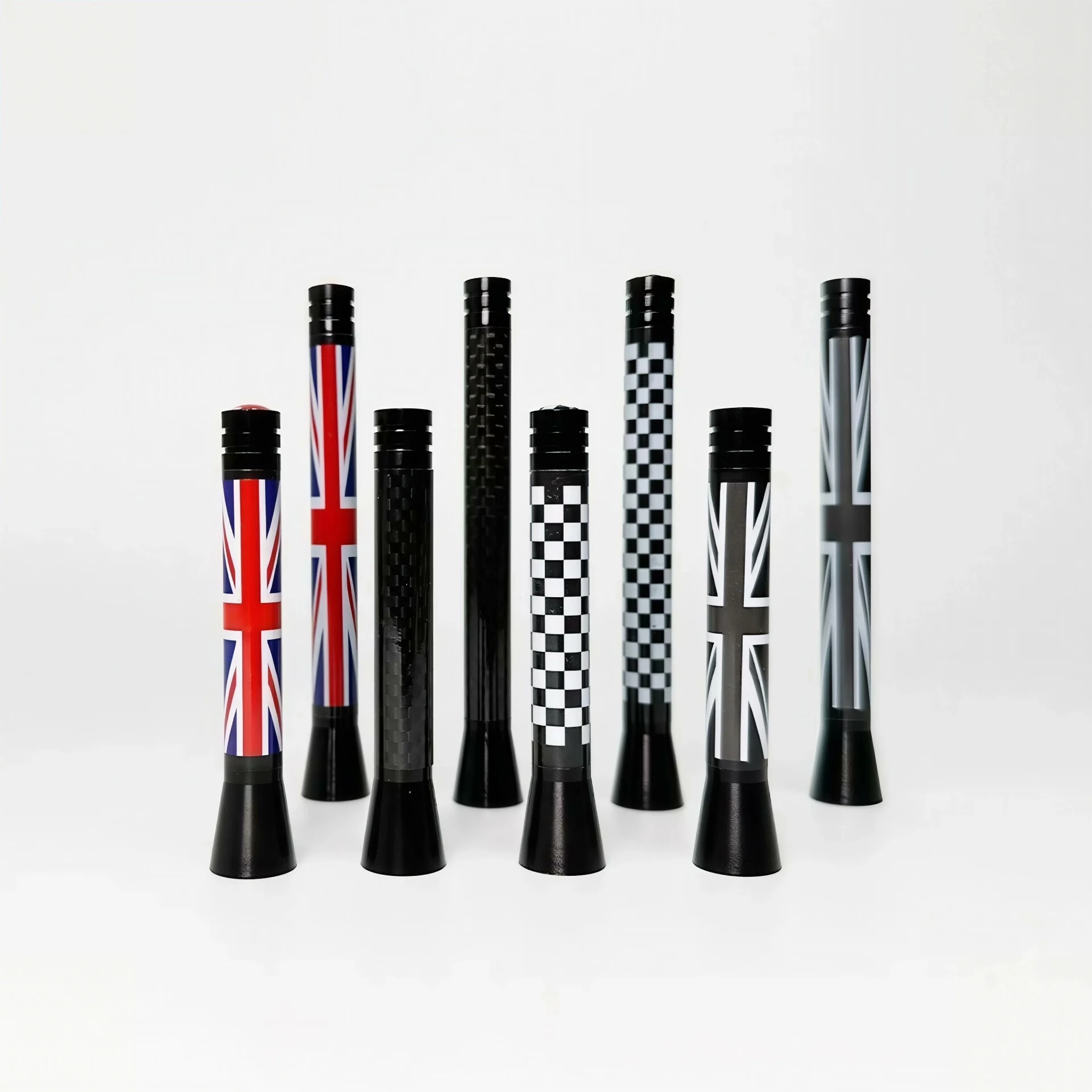 BMW Mini Cooper Union Jack Fin Antenna Colorful Decorative Antenna Car Modification Accessories