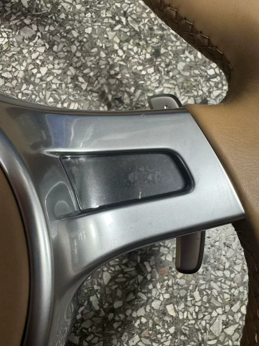 Volante Panamera Turbo 970 com Display Volante de substituição OEM para Porsche Panamera Turbo Volante esportivo de 970 mm de diâmetro com display integrado