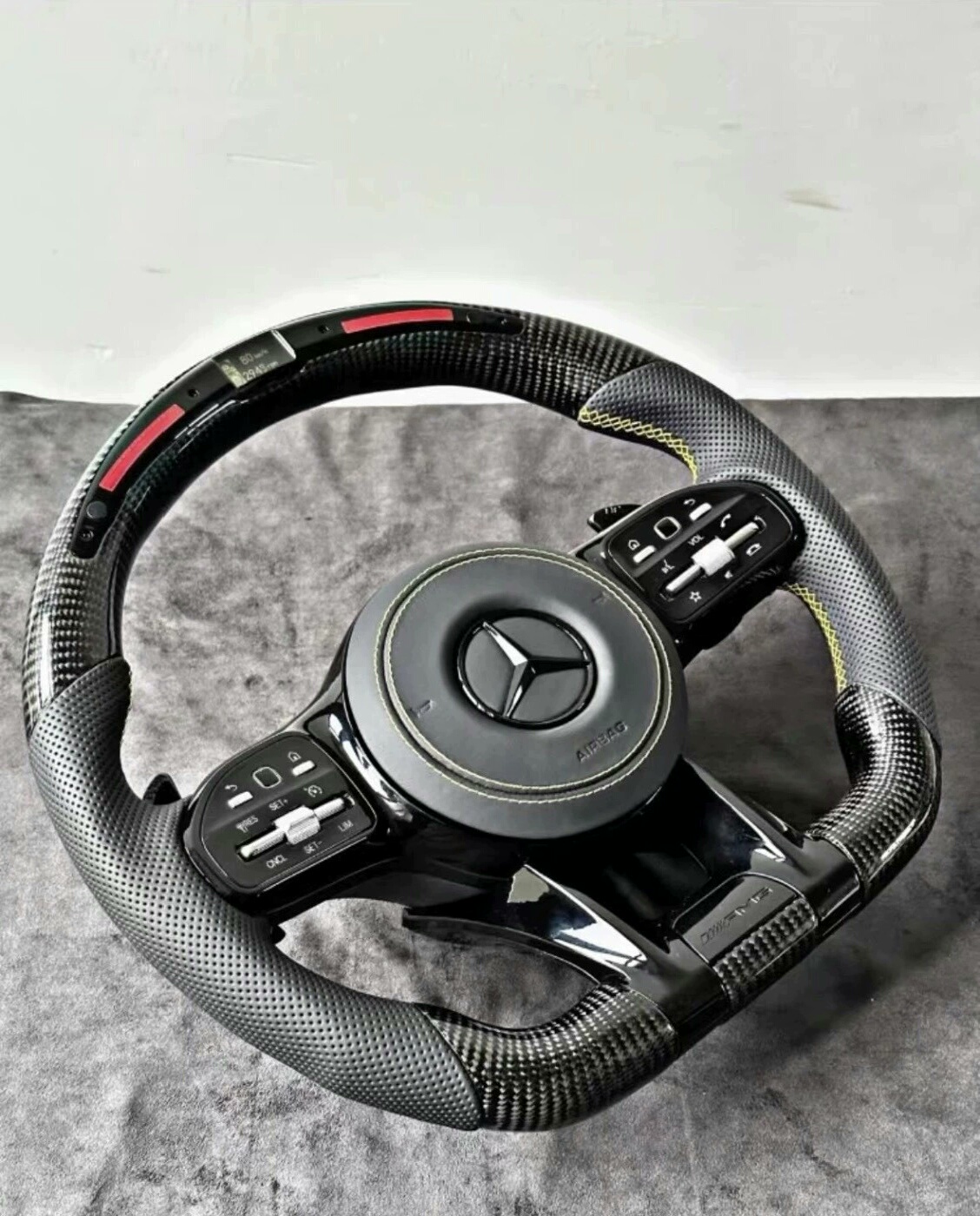 Mercedes Amg Carbon Fiber Steering Wheel