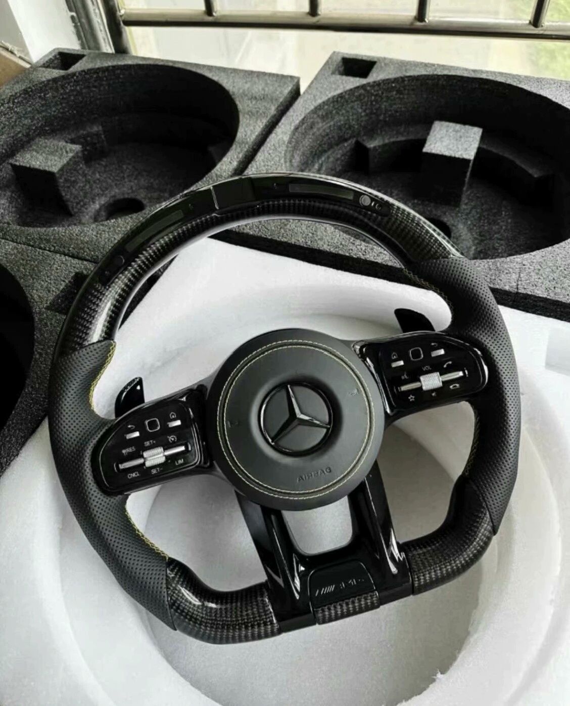 Mercedes Amg Carbon Fiber Steering Wheel