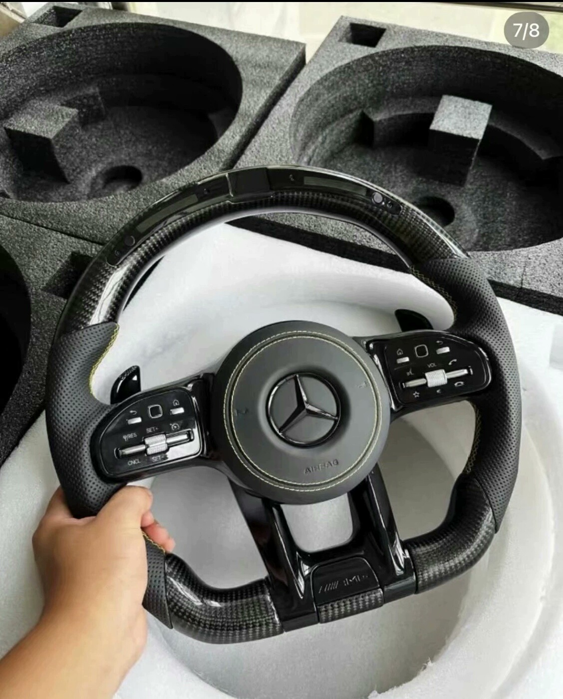 Mercedes Amg Carbon Fiber Steering Wheel