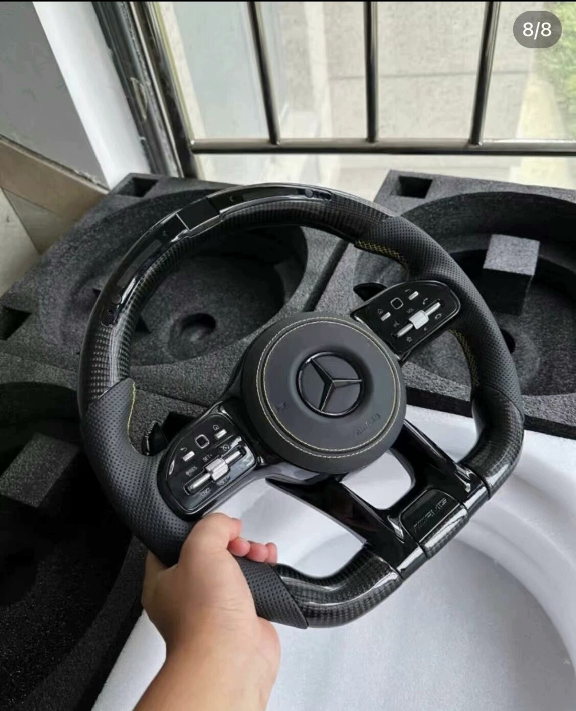 Mercedes Amg Carbon Fiber Steering Wheel