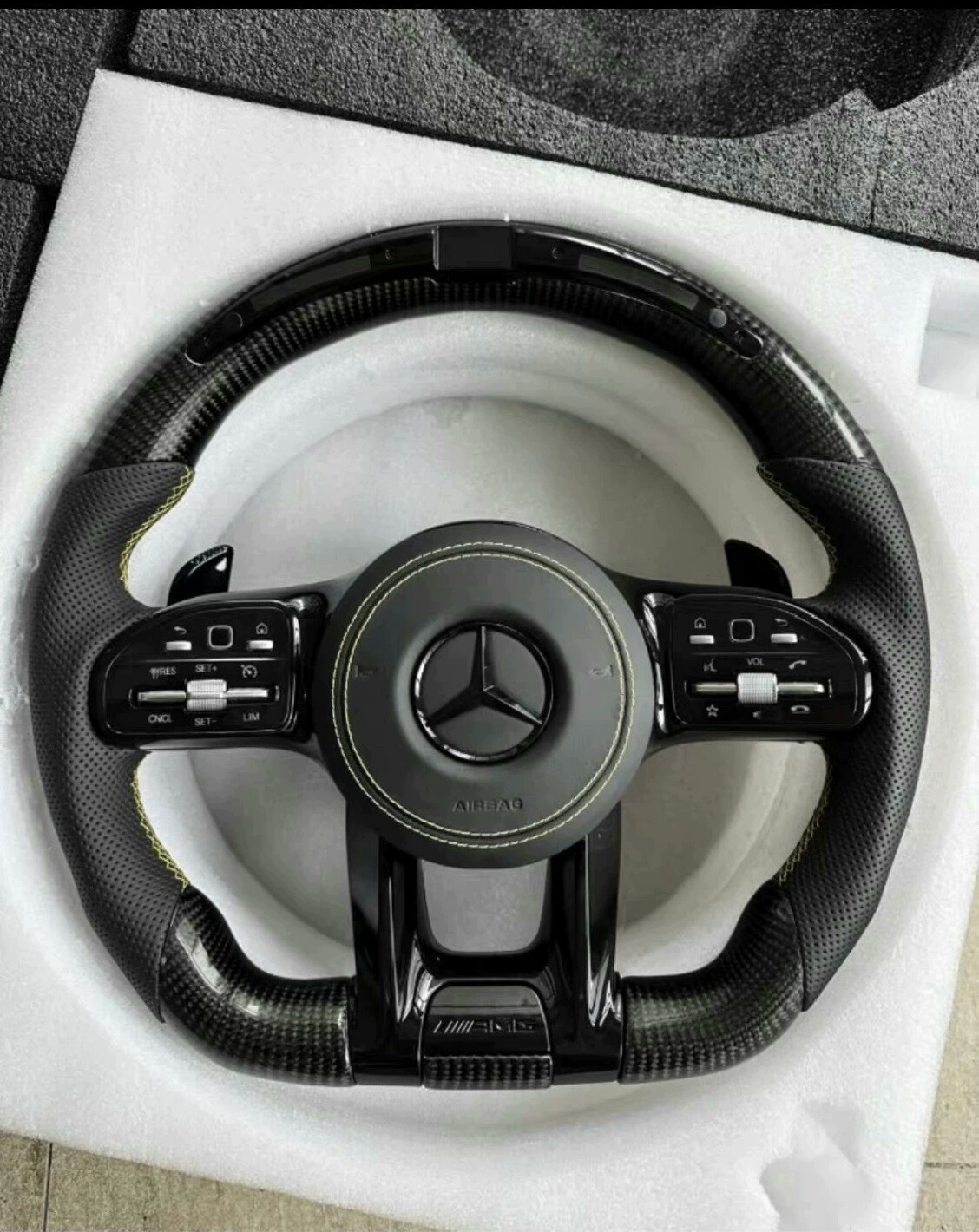 Mercedes Amg Carbon Fiber Steering Wheel
