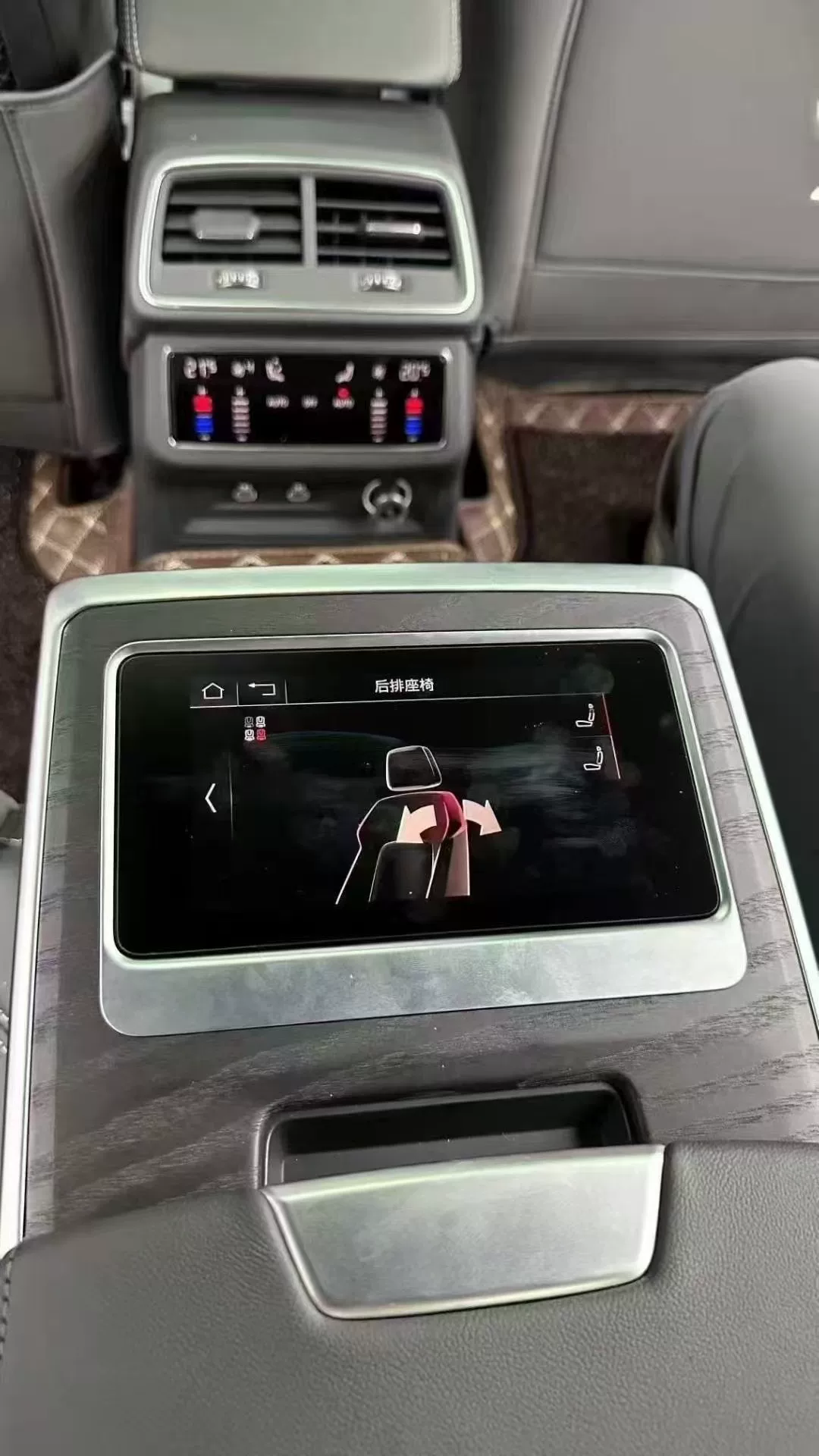 Audi A6 C8 A7 A8 D5 Rear Seat Entertainment SystemOEM Rear Touchscreen Display for Backseat Passengers
