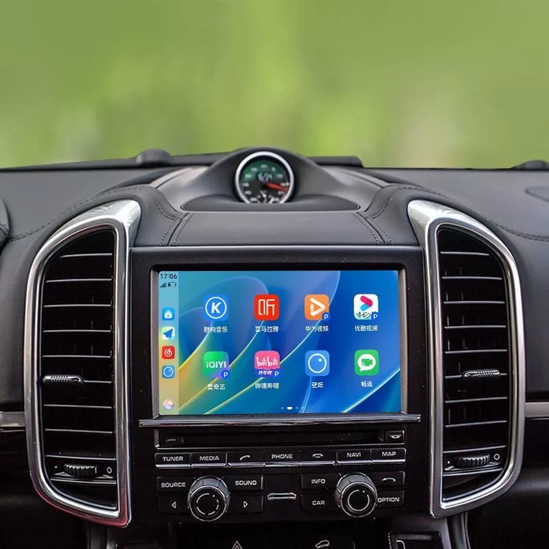 Wireless CarPlay & Android Auto Retrofit Module for Porsche Cayenne PCM 3.0/3.1 | OEM Screen Upgrade | Wired/Wireless | Mirror Link | USB Media Playback