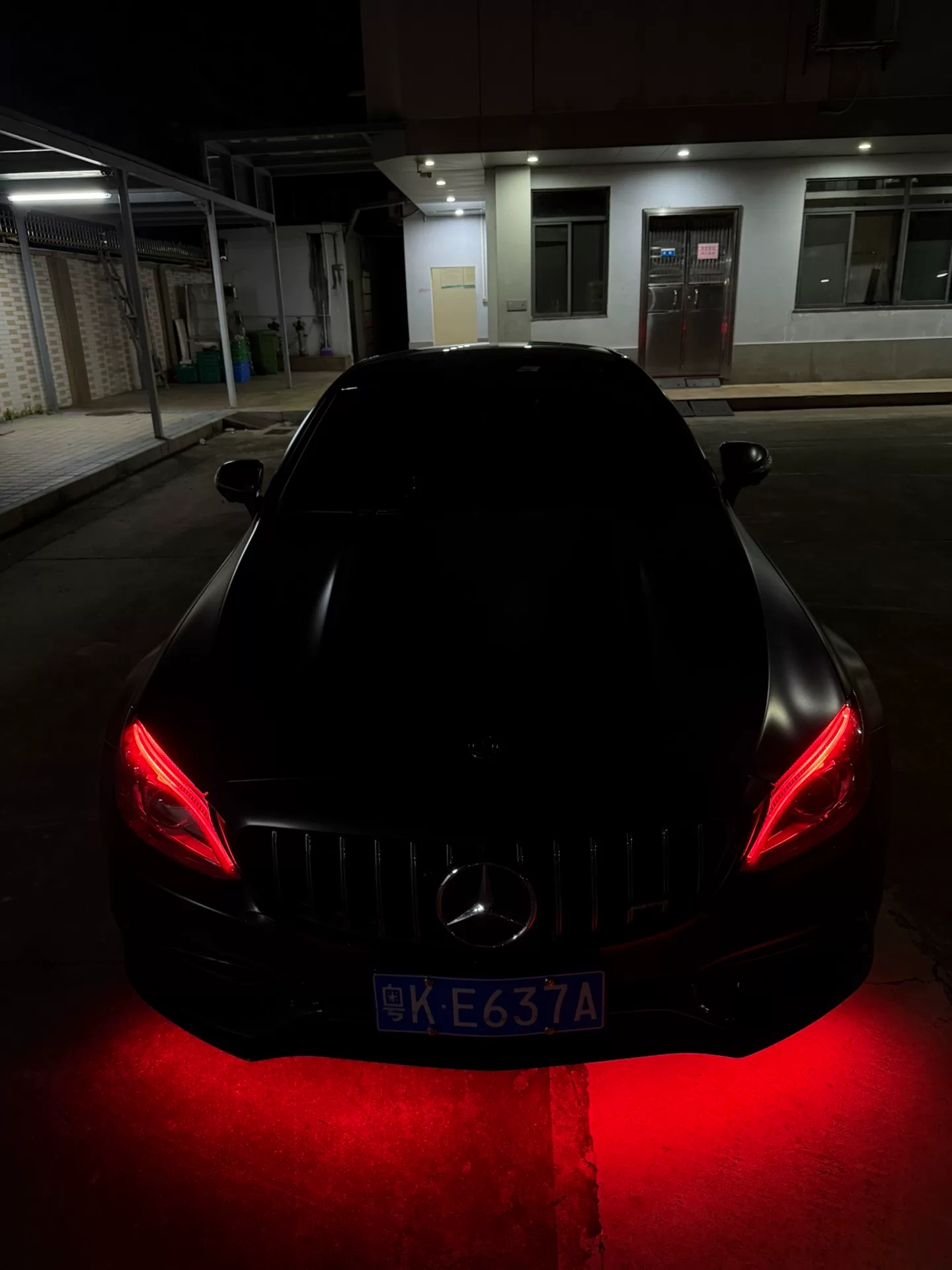 Mercedes C-Class GLC Daytime Running Light RGB Color-Changing Module (2015-2021) with Bluetooth App Control