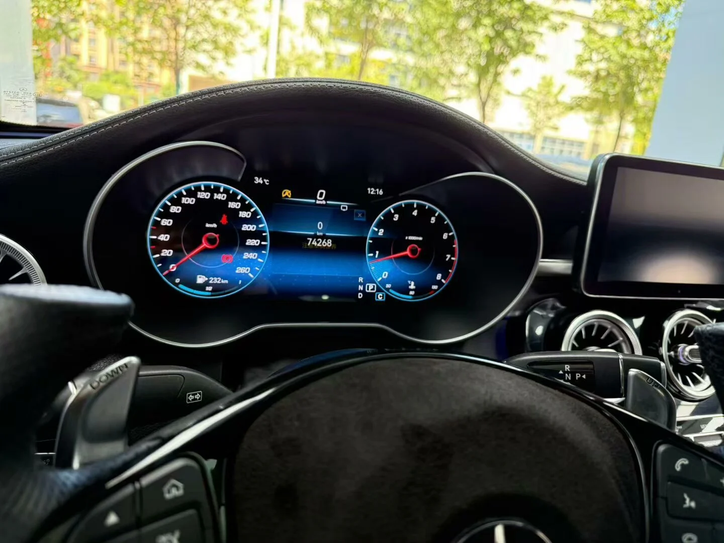 Mercedes-Benz Digital Instrument Cluster Upgrade Kit for W205 W212 W204 W253 GLA CLA GLK R-Class ML GL GLE GLS
