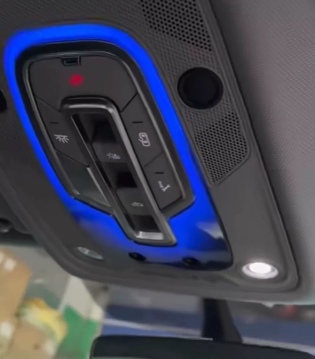 Luz de leitura e luz ambiente da terceira geração da Audi Compatível com A4L B9/A5/A6L C8/A7/Q5L