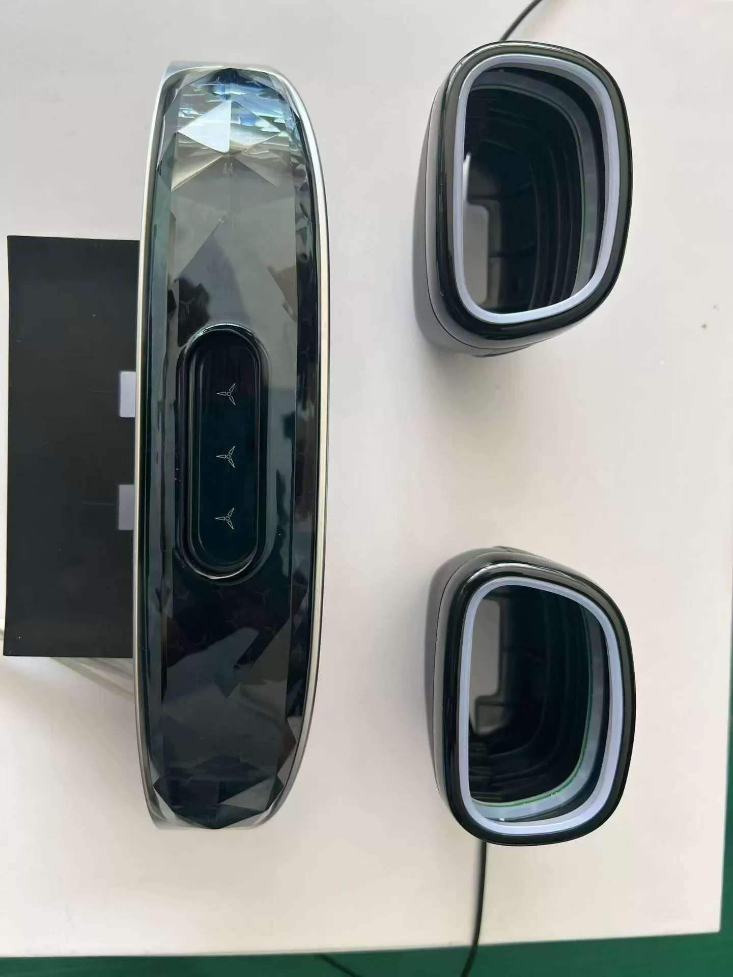Mercedes-Benz Crystal Saddle Light + Seatbelt Buckle Ambient Light Kit for C-Class GLC W206 X254